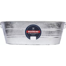 Behrens 16 Gallon Behrens 15Qt Hot Dipped Oval Tub