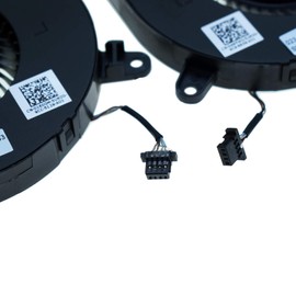 Rangale - 1 par de ventilador de refrigeración CPU y GPU para Dell 2019 G3-3590 G3 3590 G5 SE 15 5500 5505 G3-3500 (i7 9th Gen) P89F Series Laptop CN-04NYWG y CN-0160GM 023.1.1 0G9 0013