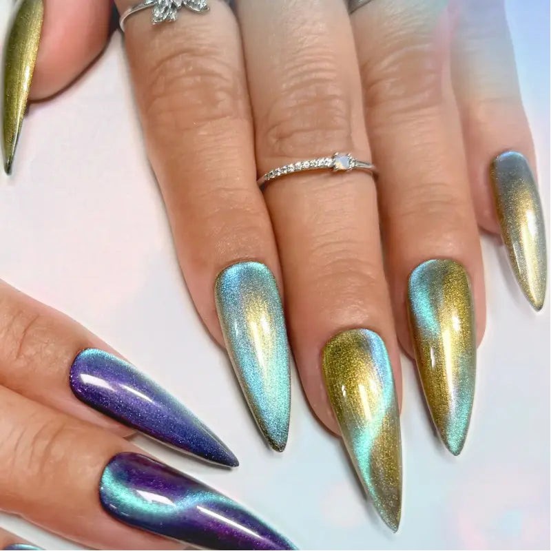 Daily Charme Gel Cat Eye E34 Golden Serenade