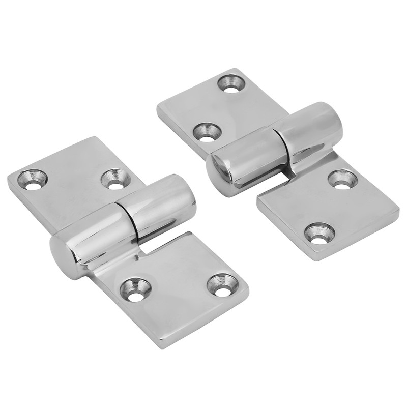 2Pcs Left and Right TakE Apart Stainless Steel Hinge Boat