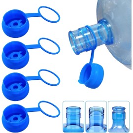Ajedrmy 3 Pack Reusable 5 Gallon Water Jug Caps, Leak Proof Bottle Lids (55mm) *NEW*