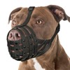 Mayerzon Pitbull Muzzle for Large Medium Sized Dogs to Prevent