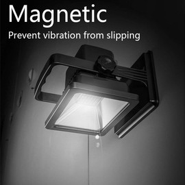 OYOCO 30W Rechargeable Work Light with Magnetic Base,2000 Lumens LED Flood Light,180° Rotatable,Waterproof Spotlights,3 Light Modes,9H Runtime-Hands Free for Construction,Car Repair,Camping,Emergency