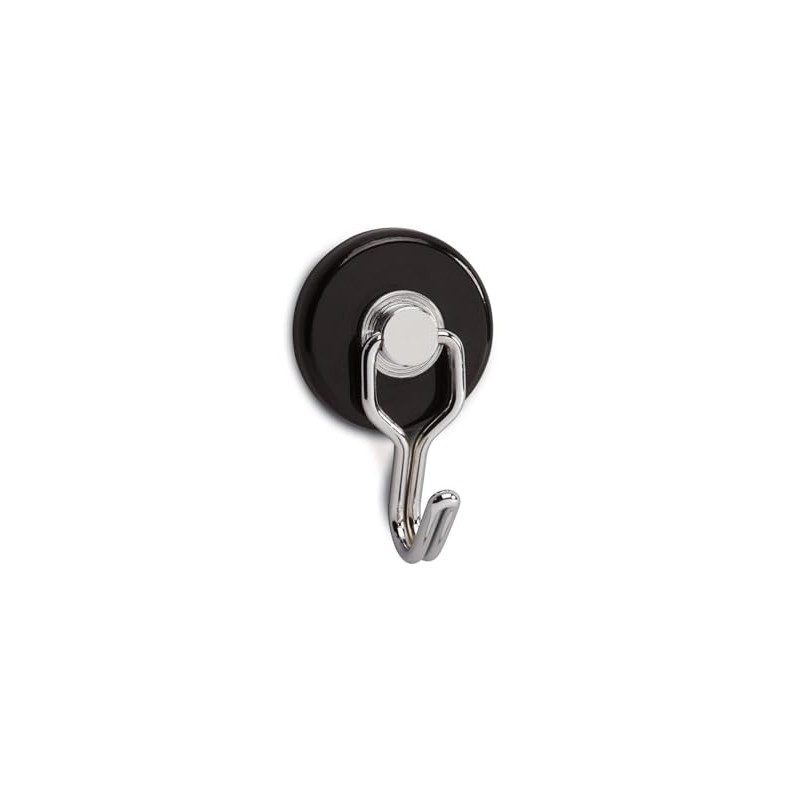 MAUL 6155790 Magnetic Hook 50 mm, 5 kg, Black