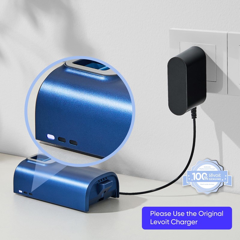 LEVOIT LVAC-300 Cordless Vacuum Cleaner Charger, 27V, 0.9A