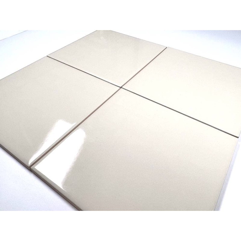 6 in Ceramic Tile Gloss 6x6 Box of 8 Piece