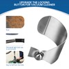 Wand Button Lock Replacement for Rainbow E2 Vacuum Wands, Stainless
