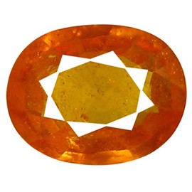 1.39 ct AAA Oval Shape (8 x 6 mm) Orange Spessartine Garnet Genuine Loose Gemstone, gemstone, spessartine garnet