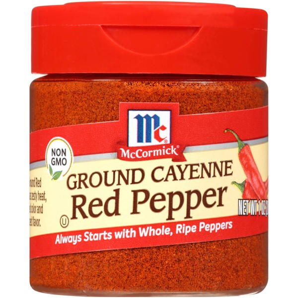 McCormick Ground Cayenne Red Pepper, 1 oz (Pack of 6)