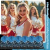 6 Pcs Cheer Drawstring Backpack Cheerleading Drawstring Bag Cheer Accessories