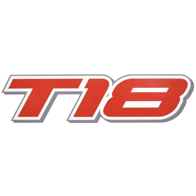 Tahoe Boat Sticker Decal 348081 | T18 Red White Glossy