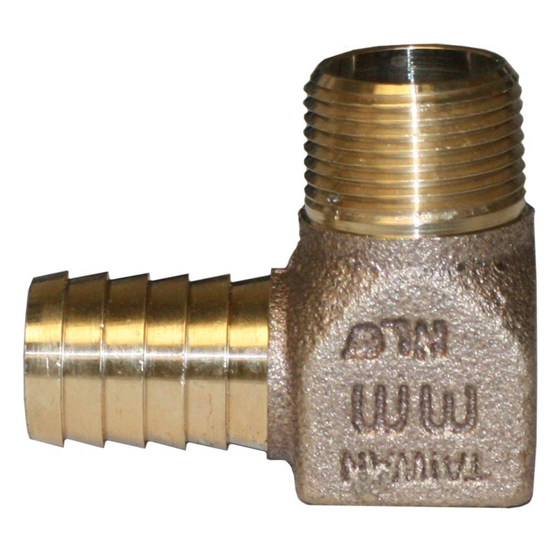 Merrill MFG RBHENL75 3/4" No-Lead Bronze Hydrant Elbow, Bronze