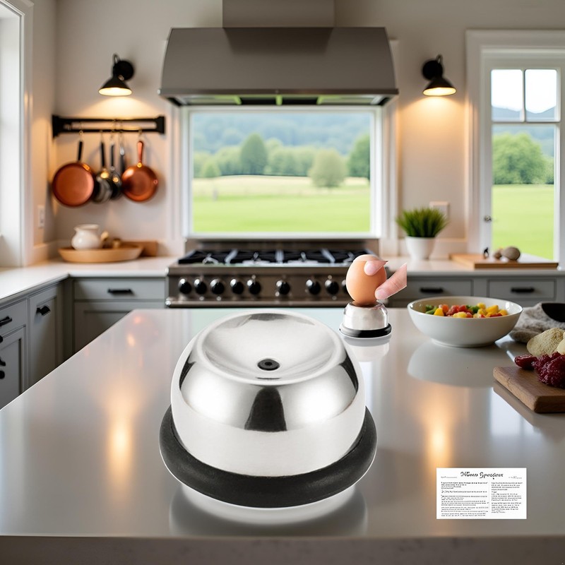 Egg Hole Puncher - Eggshell Peeler Tool, Safe 304 Stainless