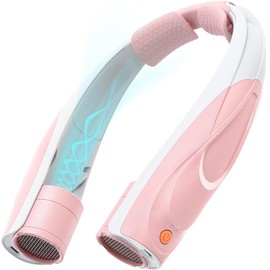 Neck Fan, AI 6 Speeds Powerful Portable Fan, 6000mAh Long-Lasting Battery Faster Cooling, USB-C Rechargeable, Ultra-Quiet, Hands-Free, 360° Airflow, Personal Fan for Women Men Office Travel Outdoor