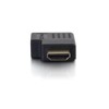 C2G 43290 Right Angle HDMI Adapter - Right Exit, Black