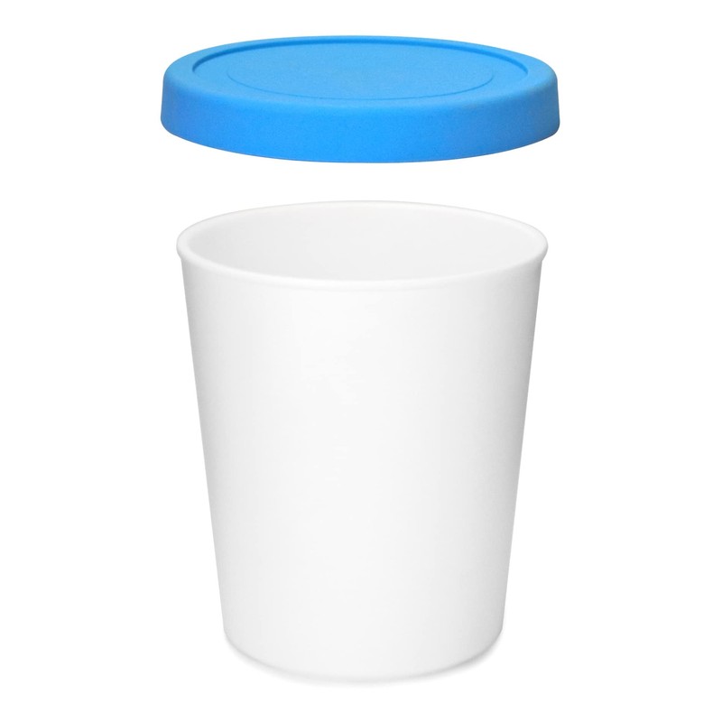 QWORK® Set of 2 Ice Cream Containers for Ice Cream