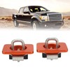 2pcs Stainless Steel Bull Ring Truck Bed Side Tie Down
