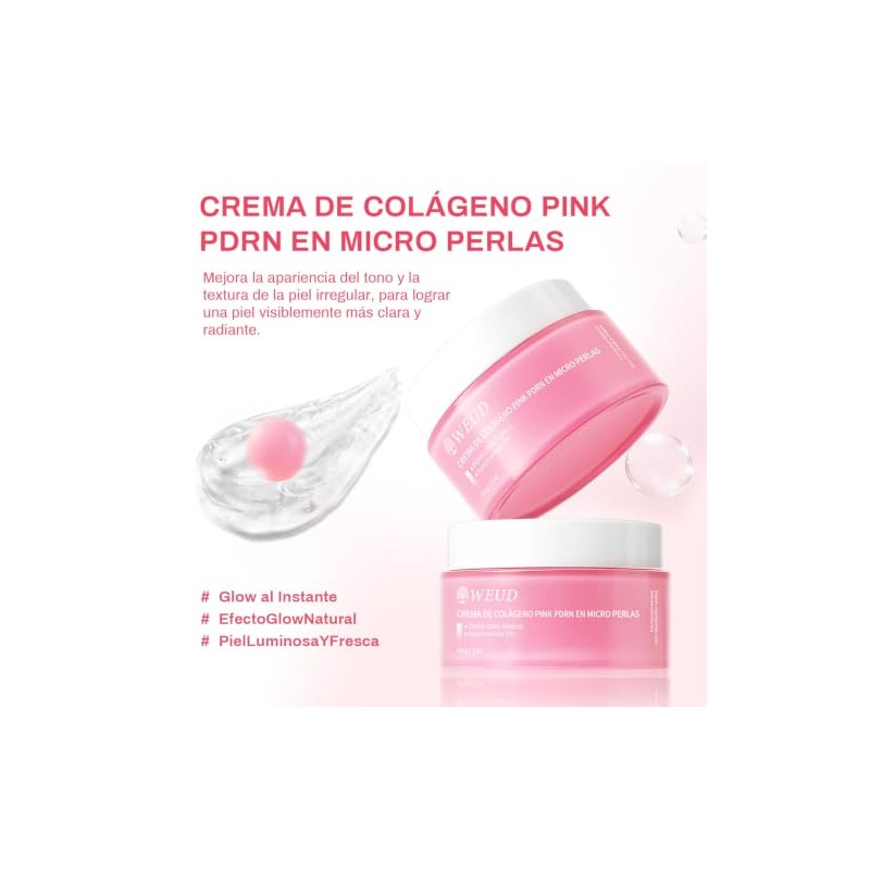 Crema Hidratante Facial Con PDRN y Niacinamida 5%, 120g/4oz