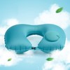 ZKSXOA Inflatable neck support pillow, practical neck pillow for inflating,