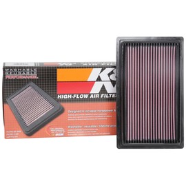 K&N Filtro de aire del motor: Aumenta la potencia y la aceleración, lavable, filtro de aire de repuesto para automóvil: compatible 2002-2018 Suzuki/Fiat/Subaru (S-Cross, Vitara, SX4, Sedici, Baja,