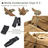 INLAZTIM Pack of 18 Molle Accessories Carabiner Clips Molle System