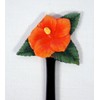 LX Hand Painted Red Hibiscus Flower Letter Opener