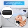 AQUADE Vorskla Neck Pillow for Bathtub Black - Pillow for