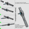 Ratchet Screwdriver Set, 24 in 1 Multibit Screw with T-Handle