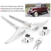 Akozon Car Outside Locking Door Handles Stainless Steel Fit for