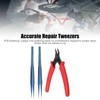 Repair Tweezers Pliers Accurate Electronic Electrician Tool Kit for Mobile