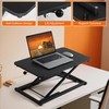 Rxrpexjke Standing Desk Converter Height Adjustable, Stand up Desk Riser,