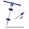 Headset Cup Press Tool Mountain Road Bike External Toothless Headset