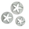 Calyx Leaf Fondant Cutter Set (Large) - 3 Sizes -