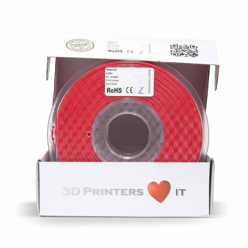 3DZ Print Flex TPU Filament 1.75 mm 500 g Red