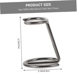 Outanaya 1Pc Razor Brush Holder Durable Men Grooming Organizer for Shaving Tools Space Saving Design for Home and Barbershop Use Easy to Install and Maintain Stylish Bathroom Decor