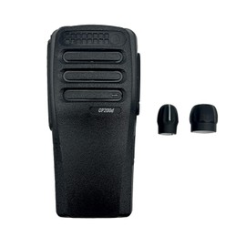 CP200D Housing Case Cover with Speaker and Mic Replacement for Portable Two Way Radio Walkie Talkie Accessories Black (1)