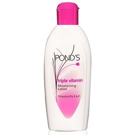 Loción hidratante con triple vitamina de Pond's con vitaminas B3, E y C - 100ml