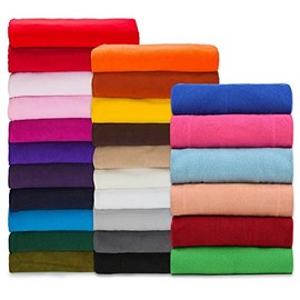 Polar Fleece Fabric Material Super Soft Handle,37 Colors,Anti Pill Test Approved, Spun Polyester Fleece - Washable,Substantial Weight 320G/SqM,Neotrims UK. Off White, 1 Metre