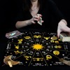 Tarot Table Cloth | 19.68x19.68in Square Velvet Tarot Tablecloth |