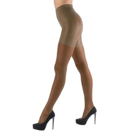 Levante Women's Semi Sheer 40 Denier Shaping Tights Bronzo Large