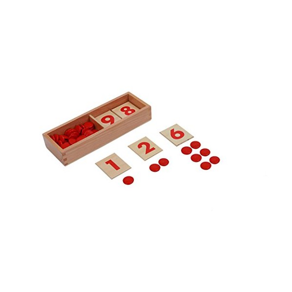 Adena Montessori Cards & Counters - Math Games & Teaching