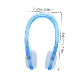 BESPORTBLE 6pcs Swimming Nose Clip Nose Clips for Swimmers Swim Nose Plug Swimming Nose Plug Adult Nose Plugs for Swimming Nose Plugs Diving Swim Accessories Nose Plug Swimming Silica Gel