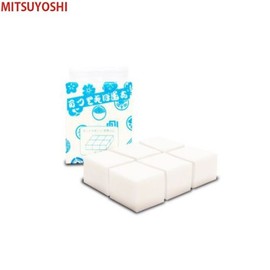 MITSUYOSHI Latex Makeup Sponge 1ea, Type:6Cut