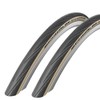 Schwalbe Lugano 700 x 25c Road Bike Tyres - Beige