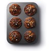MasterClass Deep Muffin Tray/Yorkshire Pudding Tin, 6 Hole Non Stick