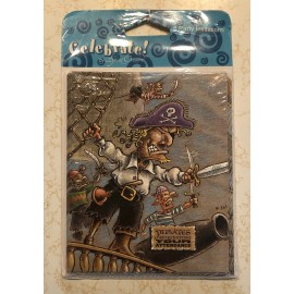 Special Occasion Pirate Party Invitations, Brand New Sealed Invitations and Envelopes, 8 each