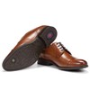 Fluchos Men's Heracles Derby Lace-up Shoes, Brown Leather 000, 13.5