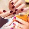 16 hojas de calcomanías de esmalte de uñas completas para