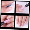 Mikinona 5pcs Double-headed Nail Art Grinding Polisher Pen Cuticle Remover