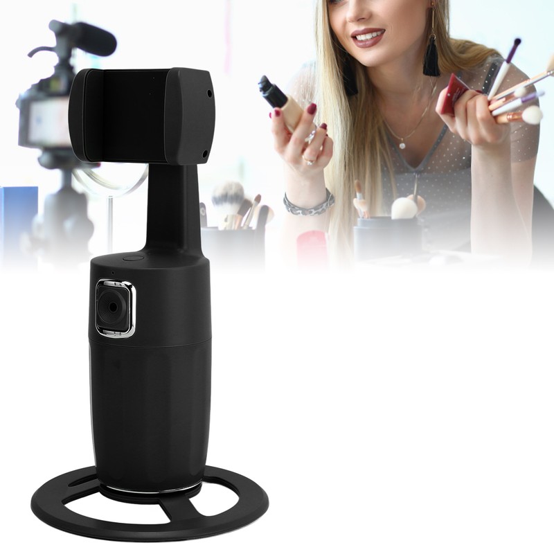 Auto Face Tracking Tripod 360 Degrees Rotation Smart Shooting Phone